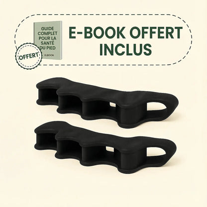 OrthoStep™ — Séparateur d’orteils en silicone de grade médical